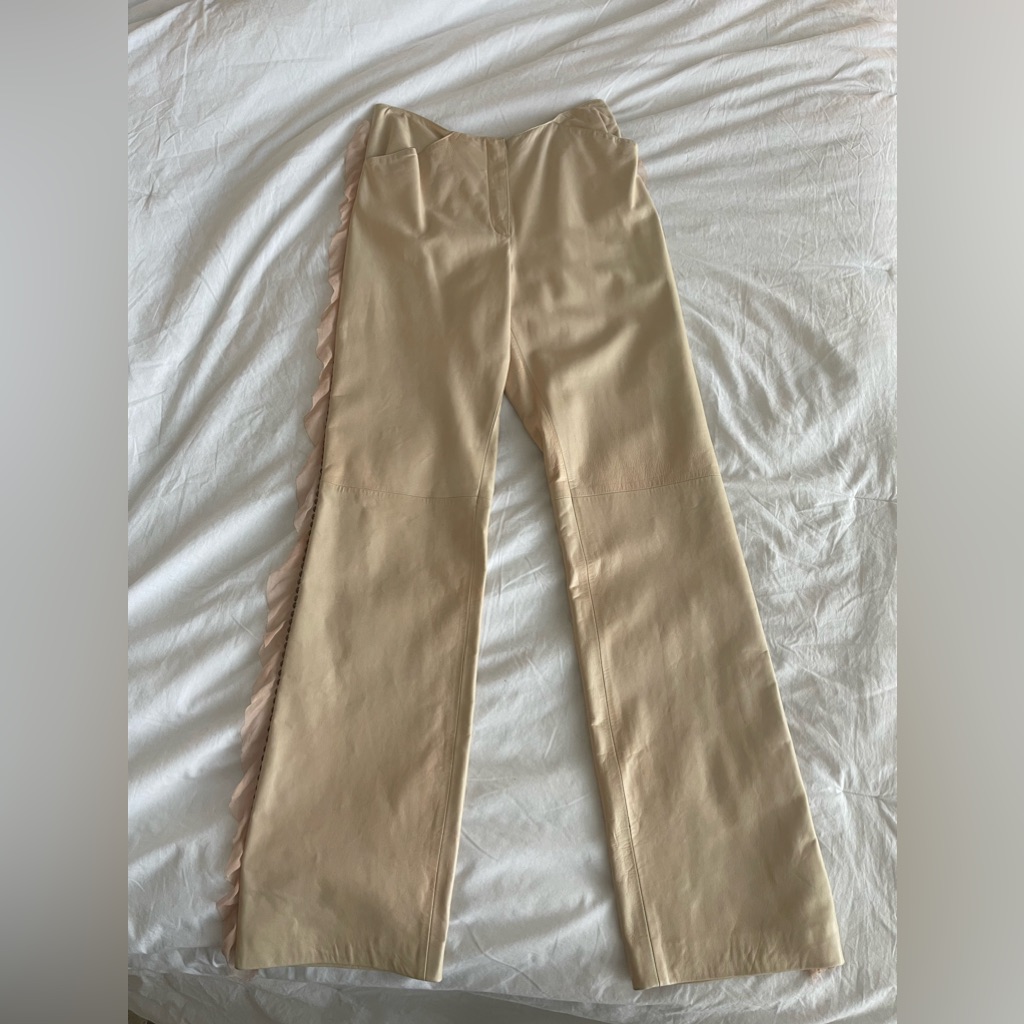 Leather Pants By Emanuel Ungaro- Buttery Soft!